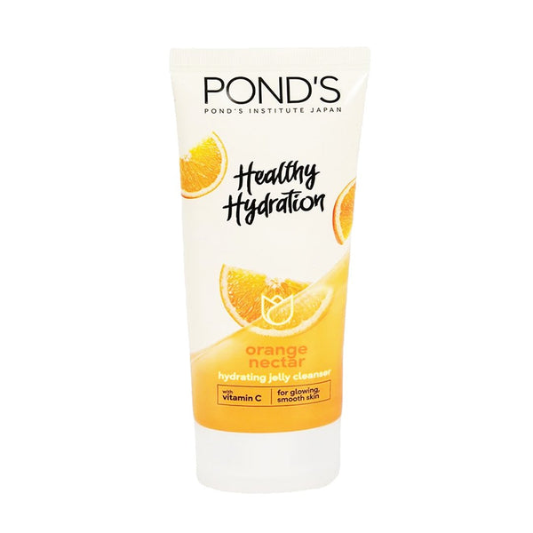 Pond's Healthy Hydration Orange Nectar Jelly Cleanser, 100g - My Vitamin Store