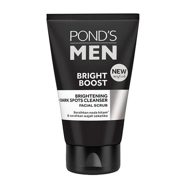 Pond's Men Bright Boost Facial Scrub, 100g - My Vitamin Store