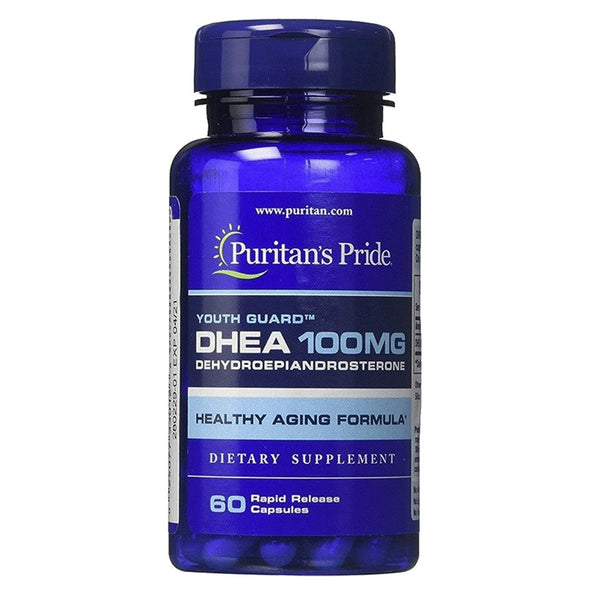 Puritan's Pride DHEA 100mg, 60 Ct - My Vitamin Store