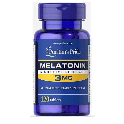 Puritan's Pride Melatonin 3mg, 120 Ct - My Vitamin Store