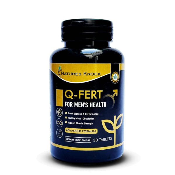 Q-Fert for Men, 30 Ct - Natures Knock - My Vitamin Store