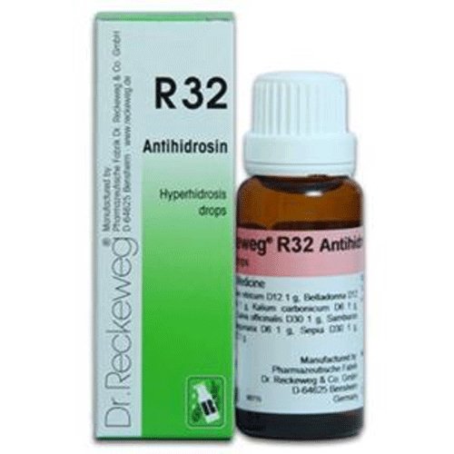 R32 Antihidrosin Drops For Hyperhidrosis - Dr. Reckeweg - My Vitamin Store