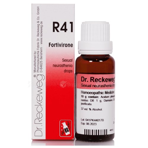 R41 Fortivirone for Men Vitality - Dr. Reckeweg - My Vitamin Store