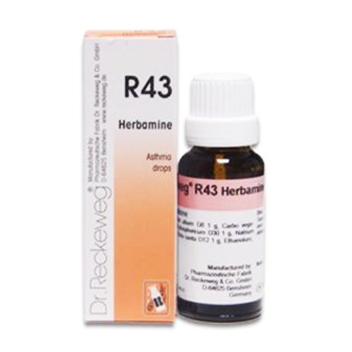 R43 Drops for Asthma - Dr. Reckeweg - My Vitamin Store