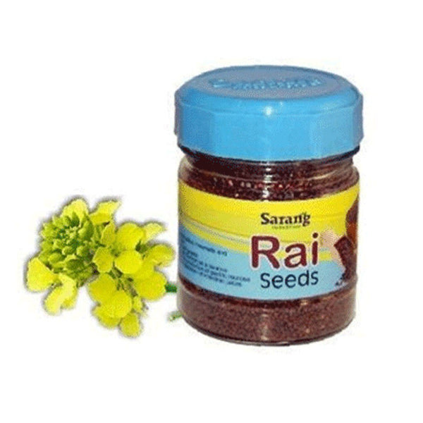 Rai (Mustard) Seeds, 100g - Sarang - My Vitamin Store