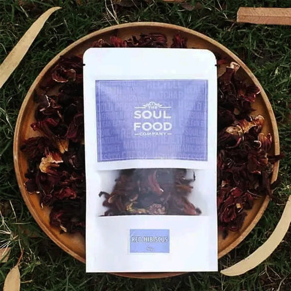 Red Hibiscus Tea 50g - The Soul Food Company - My Vitamin Store