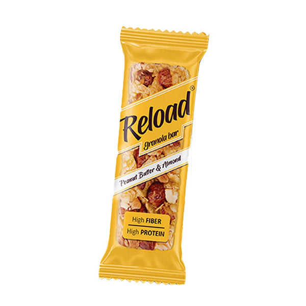 Reload Peanut Butter & Almond Granola Bar 40g, 1 Ct - My Vitamin Store
