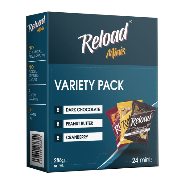 Reload Minis Variety Pack, 24 Ct