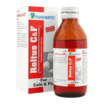 Reltus Cold & Flu Syrup, 100ml - Pharmatec - My Vitamin Store
