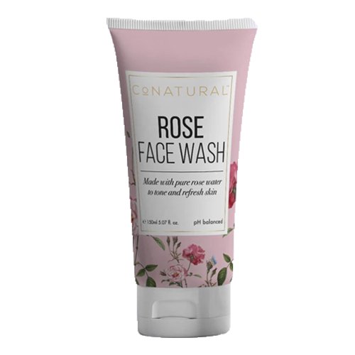 Rose Face Wash 150ml - CoNatural - My Vitamin Store