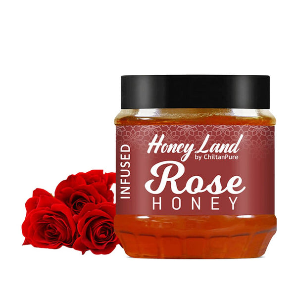 Rose Infused Honey, 450g - Chiltan Pure - My Vitamin Store