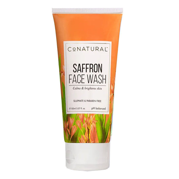 Saffron Face Wash, 150g - CoNatural - My Vitamin Store