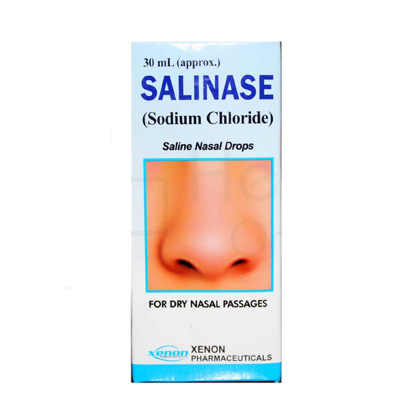 Salinase Saline Nasal Drops, 30ml - Xenon - My Vitamin Store