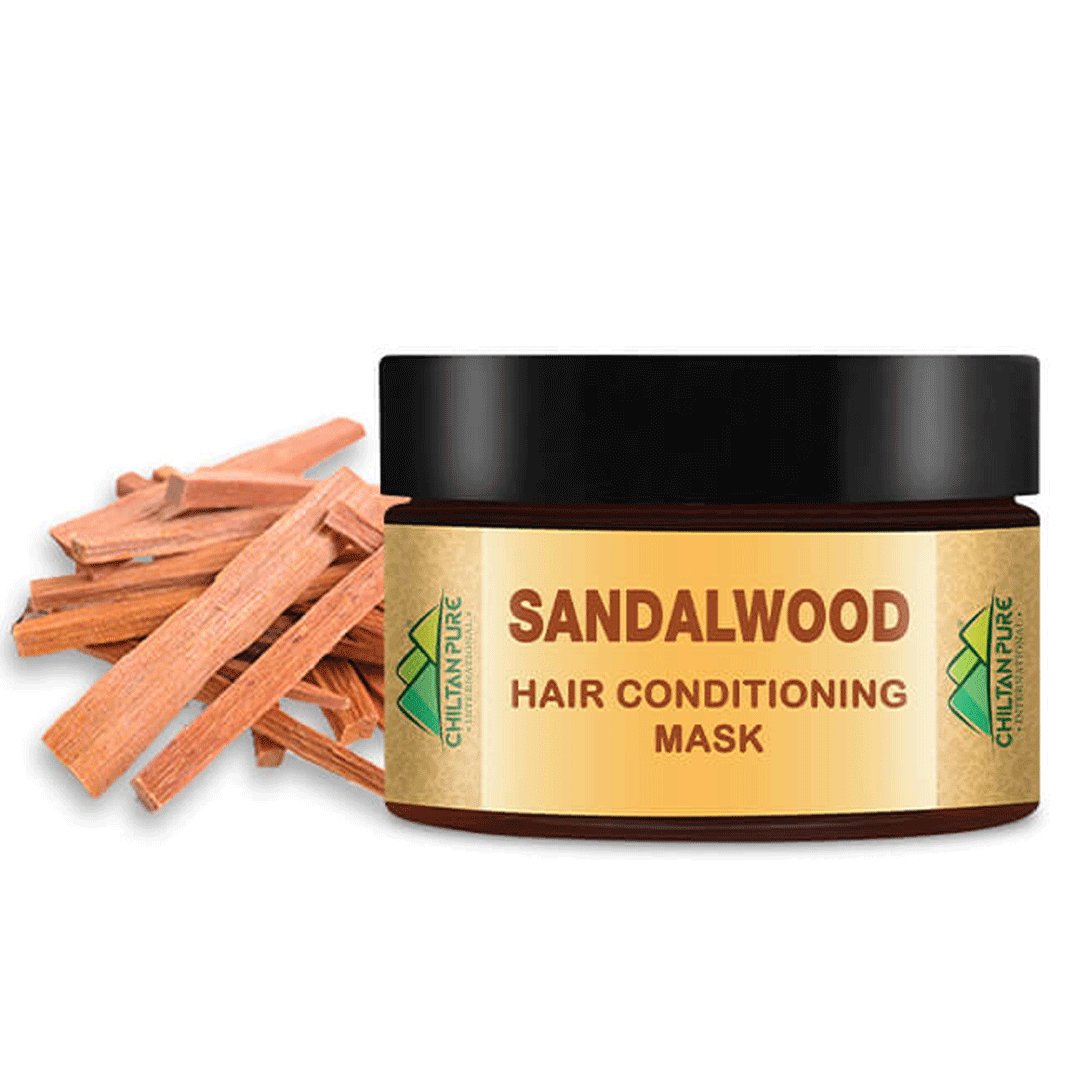 Sandalwood Hair Conditioning Mask, 250ml - Chiltan Pure - My Vitamin Store
