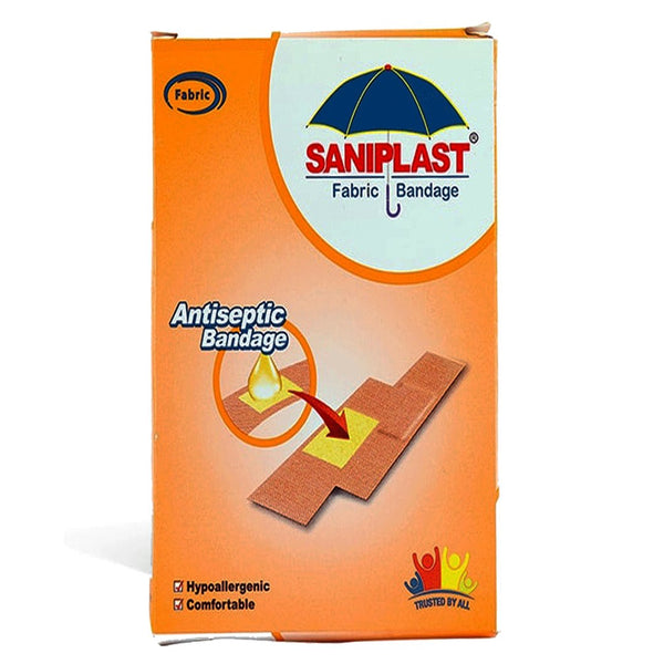 Saniplast Fabric Bandage, 100 Ct - My Vitamin Store