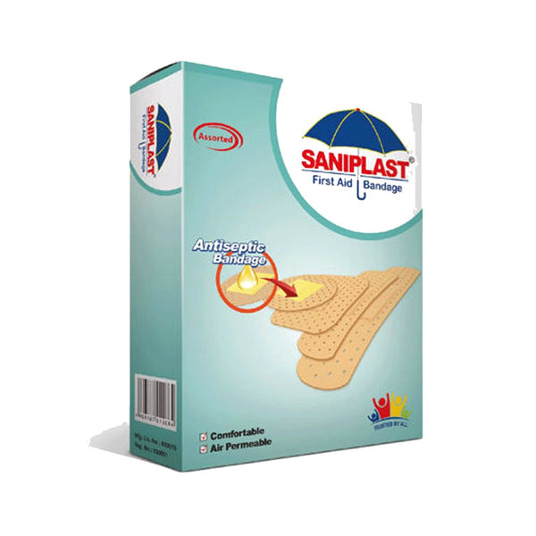 Saniplast First Aid Antiseptic Bandage Assorted, 20 Ct - My Vitamin Store