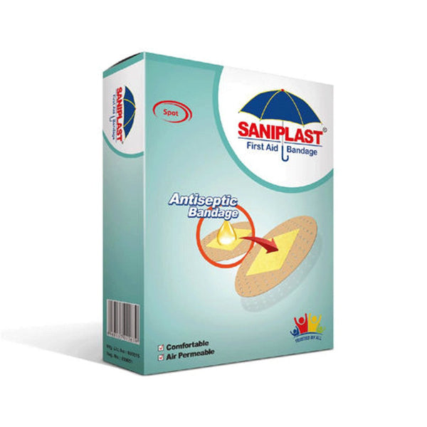 Saniplast First Aid Antiseptic Bandage Spot, 20 Ct - My Vitamin Store