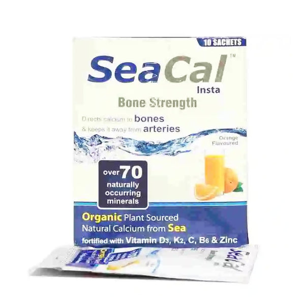 SeaCal Insta (Orange) Sachets, 10 Ct - Wilson's - My Vitamin Store