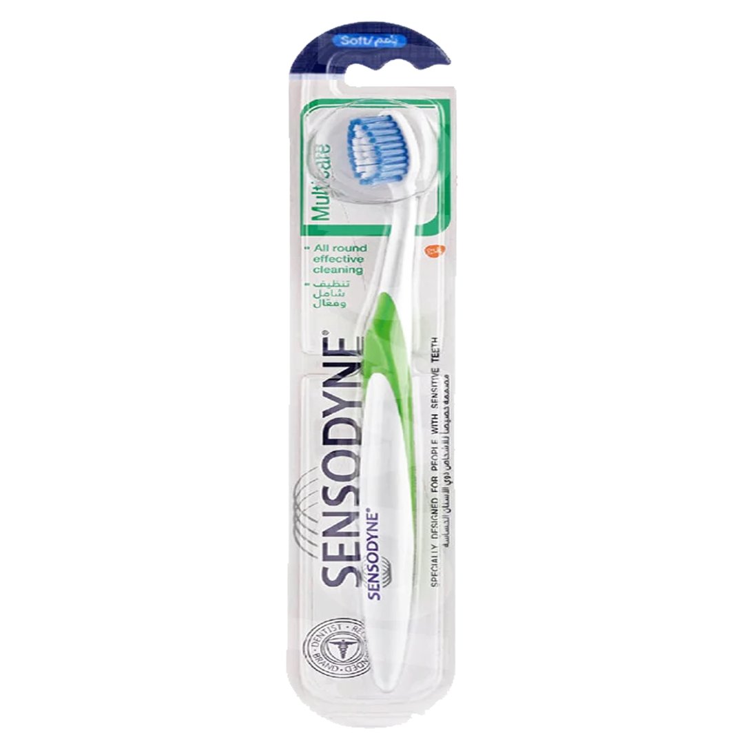 Sensodyne Multicare Soft Toothbrush (Green), 1 Ct - My Vitamin Store