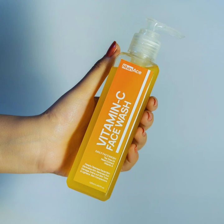 Skin Ace Vitamin C Face Wash, 120ml - My Vitamin Store