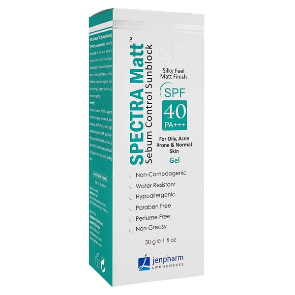 Spectra Matt Sebum Control Sunblock SPF 40, 30g - My Vitamin Store