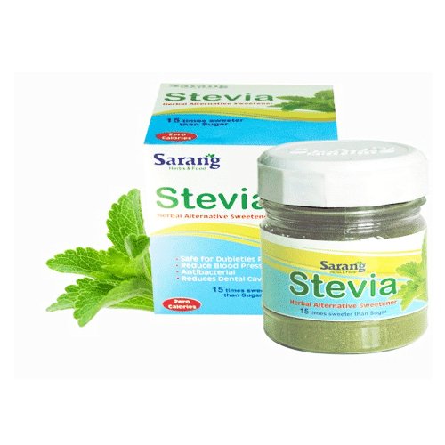 Stevia Powder, 50g - Sarang - My Vitamin Store