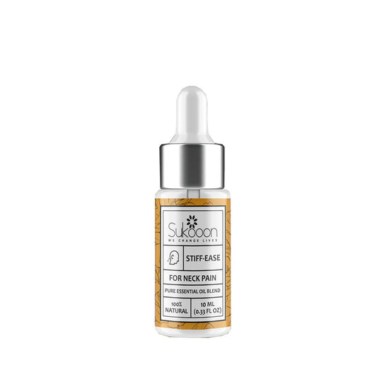 Stiff Ease Essential Oil Blend for Neck Pain, 10ml - Sukooon - My Vitamin Store