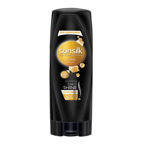 Sunsilk Co-Creations Stunning Black Shine Conditioner, 180ml - My Vitamin Store