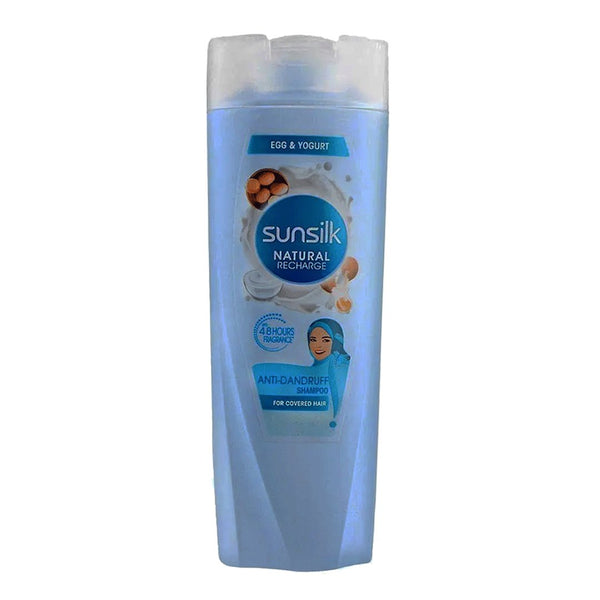 Sunsilk Natural Recharge Egg & Yogurt Anti-Dandruff Shampoo, 185ml - My Vitamin Store