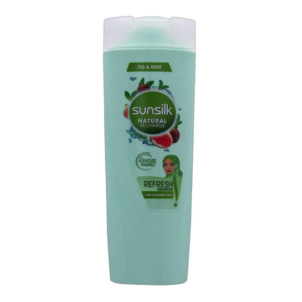 Sunsilk Natural Recharge Fig & Mint Refresh Shampoo, 185ml - My Vitamin Store