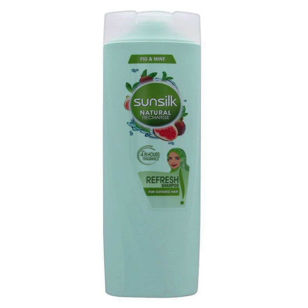 Sunsilk Natural Recharge Fig & Mint Refresh Shampoo, 380ml - My Vitamin Store