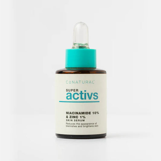 Super Activs Skin Serum Niacinamide 10% + Zinc 1% - CoNatural - My Vitamin Store