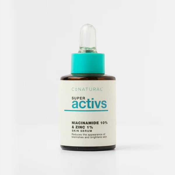 Super Activs Skin Serum Niacinamide 10% + Zinc 1% - CoNatural - My Vitamin Store