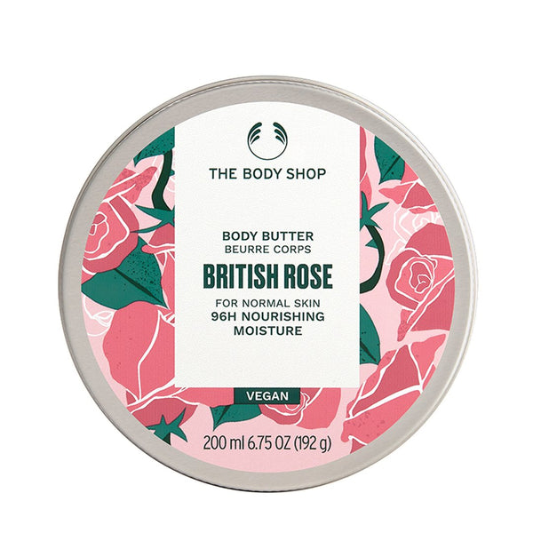 The Body Shop British Rose Body Butter, 200ml - My Vitamin Store