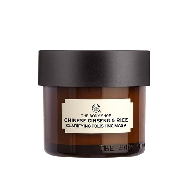The Body Shop Chinese Ginseng & Rice Clarifying Polishing Mask, 75ml - My Vitamin Store