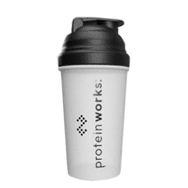 The Protein Works Black Shaker Bottle, 600ml - My Vitamin Store