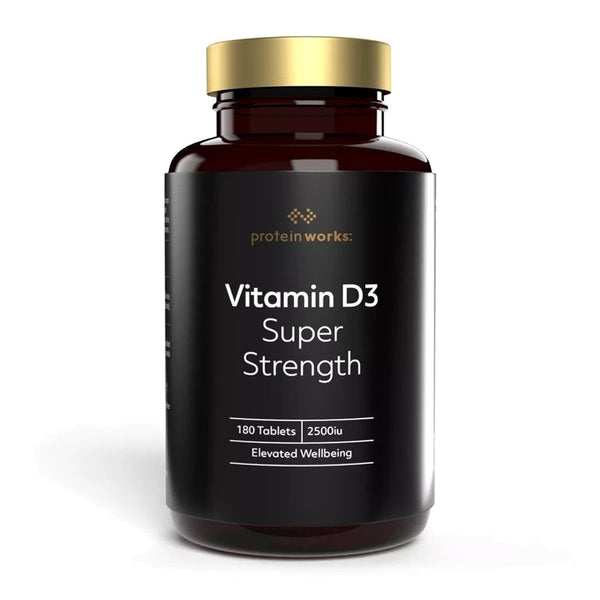 The Protein Works Vitamin D3 (Super Strength), 180 Ct - My Vitamin Store