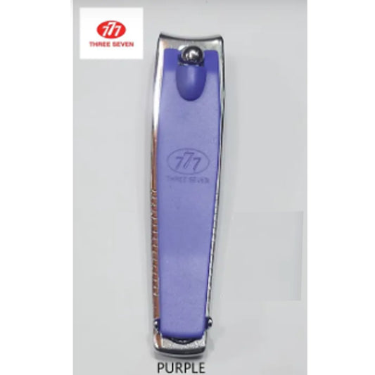 Three Seven (777) Nail Clipper Purple, 1 Ct - My Vitamin Store