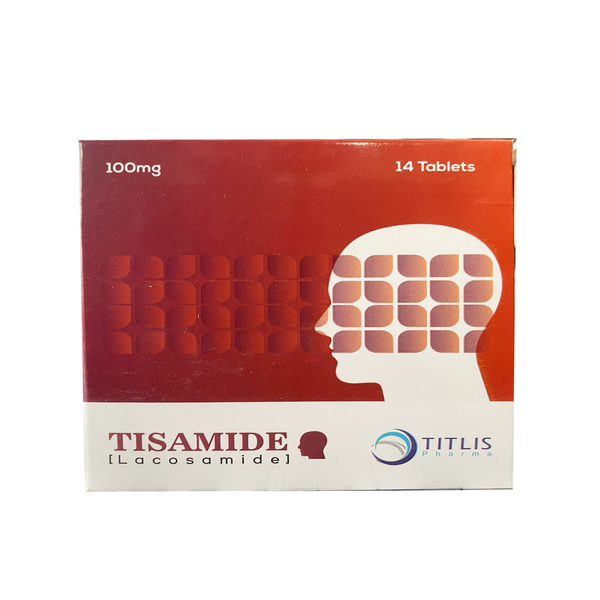 Tisamide (Lacosamide) Tablets 100mg, 14 Ct - Titlis