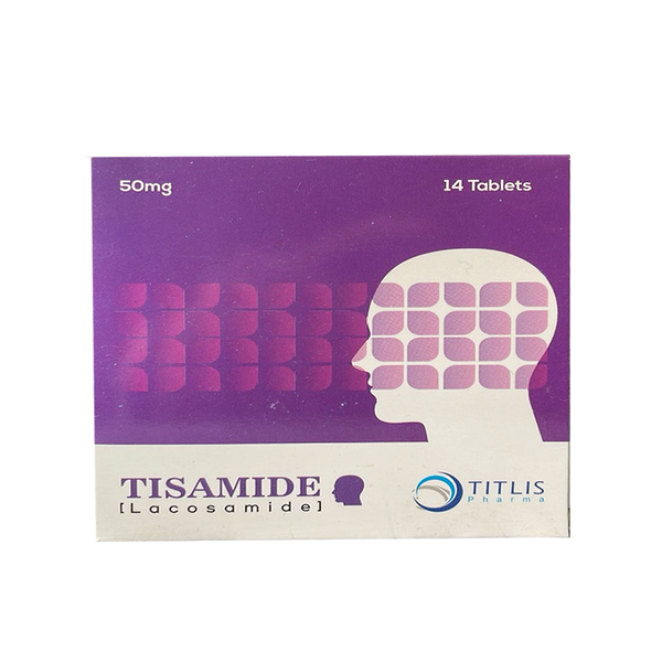 Tisamide (Lacosamide) Tablets 50mg, 14 Ct - Titlis