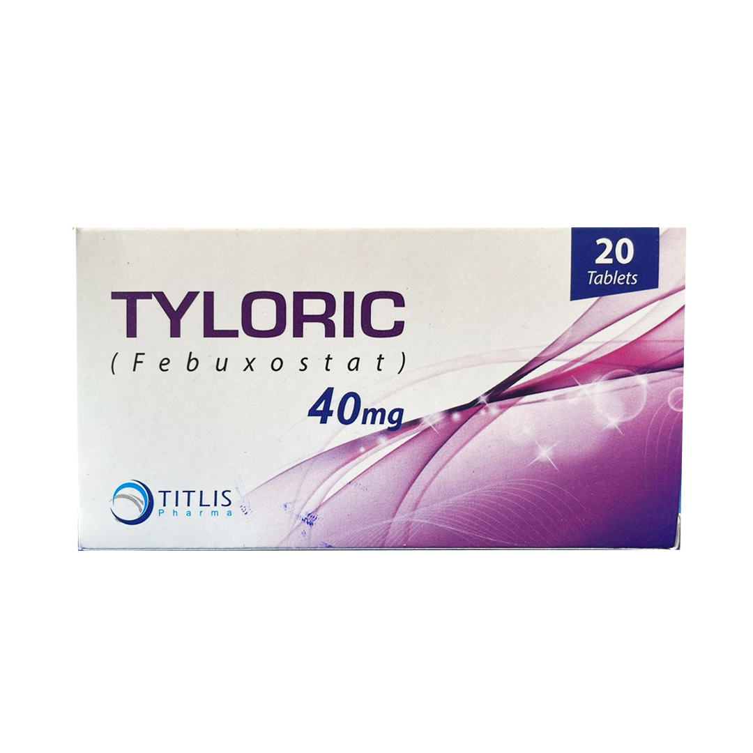 Tyloric Tablets 40mg, 20 Ct - Titlis