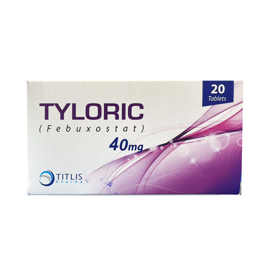 Tyloric Tablets 40mg, 20 Ct - Titlis