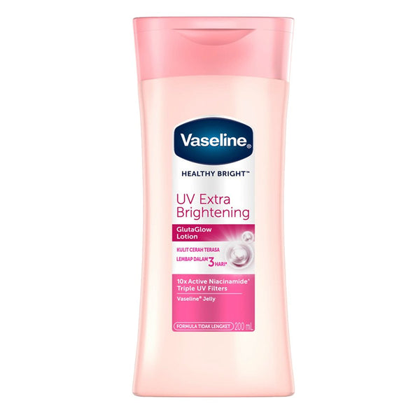 Vaseline Healthy Bright UV Extra Brightening Lotion, 200ml - My Vitamin Store