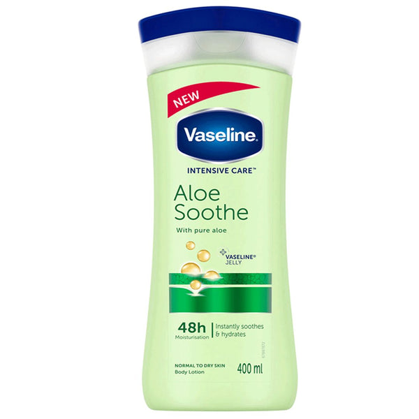 Vaseline Intensive Care Aloe Soothe Lotion, 400ml - My Vitamin Store