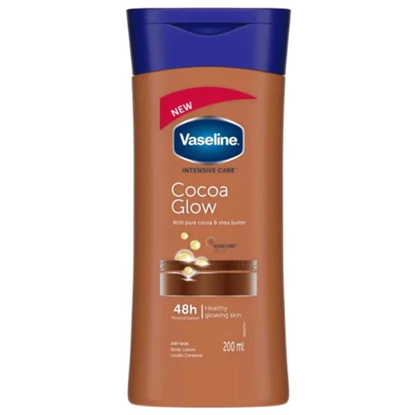 Vaseline Intensive Care Cocoa Glow Lotion, 200ml - My Vitamin Store