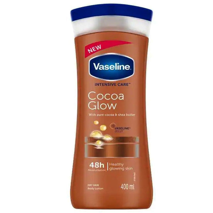 Vaseline Intensive Care Cocoa Glow Lotion, 400ml - My Vitamin Store