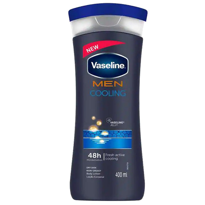 Vaseline Men Cooling 48H Body Lotion, 400ml - My Vitamin Store