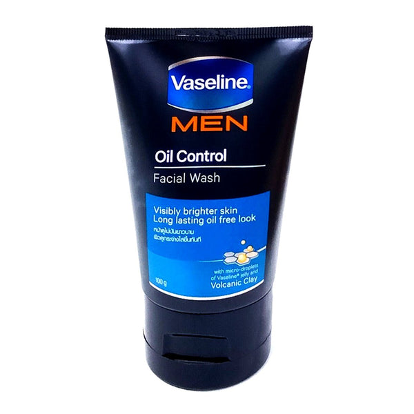 Vaseline Men Oil Control Facial Wash, 100g - My Vitamin Store