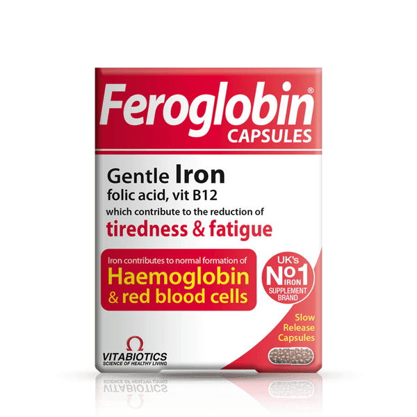 Vitabiotics Feroglobin B12 Capsules, 30 Ct - My Vitamin Store