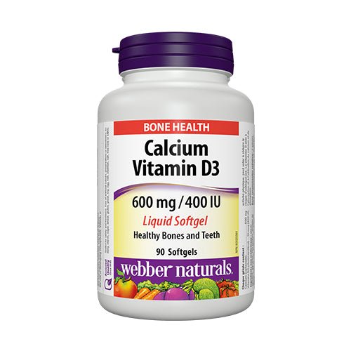 Webber Naturals Calcium with Vitamin D3 - My Vitamin Store